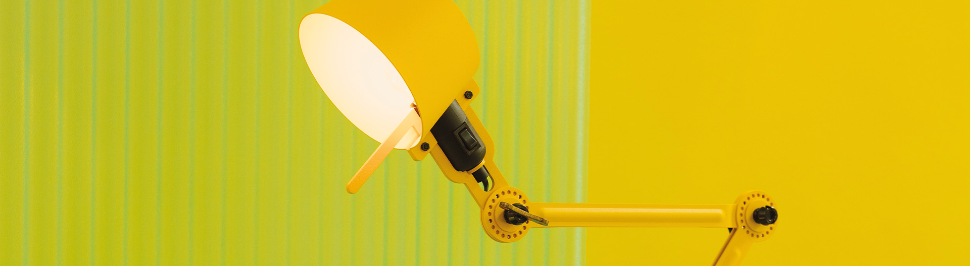 Design lamps yellow